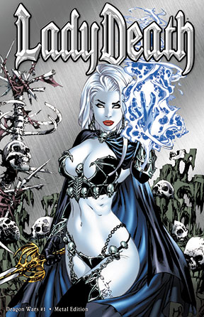EBAS COVERS LADY DEATH FOR NEW YORK COMIC CON!