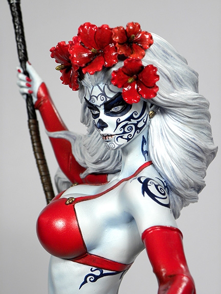PREORDER YOUR LADY DEATH “LA MUERTA” STATUES BY CS MOORE TODAY!