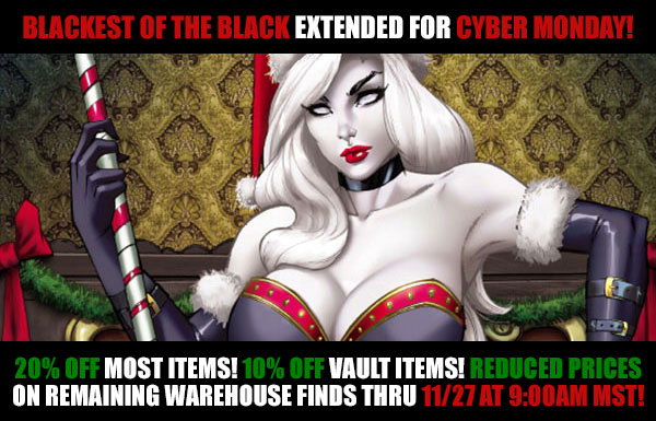 NOW SAVE 10% OFF REMAINING VAULT ITEMS FOR CYBER MONDAY!