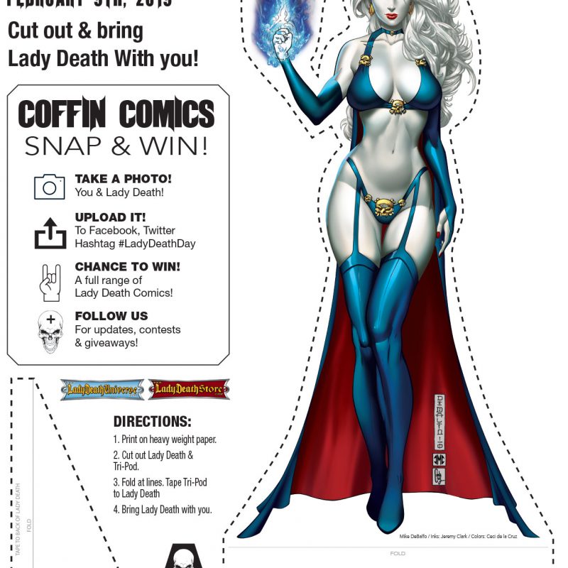 CELEBRATE LADY DEATH DAY & SHARE