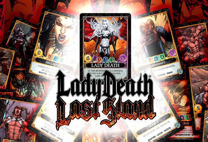 BACK THE LADY DEATH: LAST STAND GAME ON KICKSTARTER – ONLY A FEW DAYS LEFT!