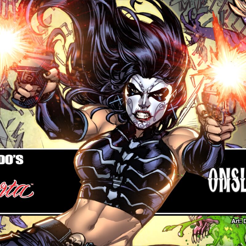 LA MUERTA #1: ONSLAUGHT HITS KICKSTARTER MAY 2021!
