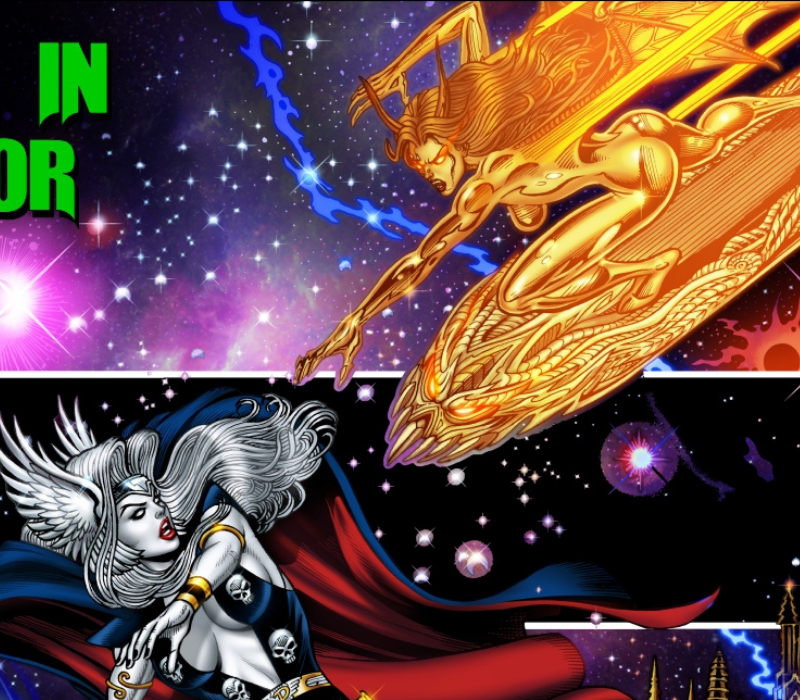 HELLWITCH VS. LADY DEATH: WARGASM #1 – ALL HELL BREAKS LOOSE IN 3 WEEKS!