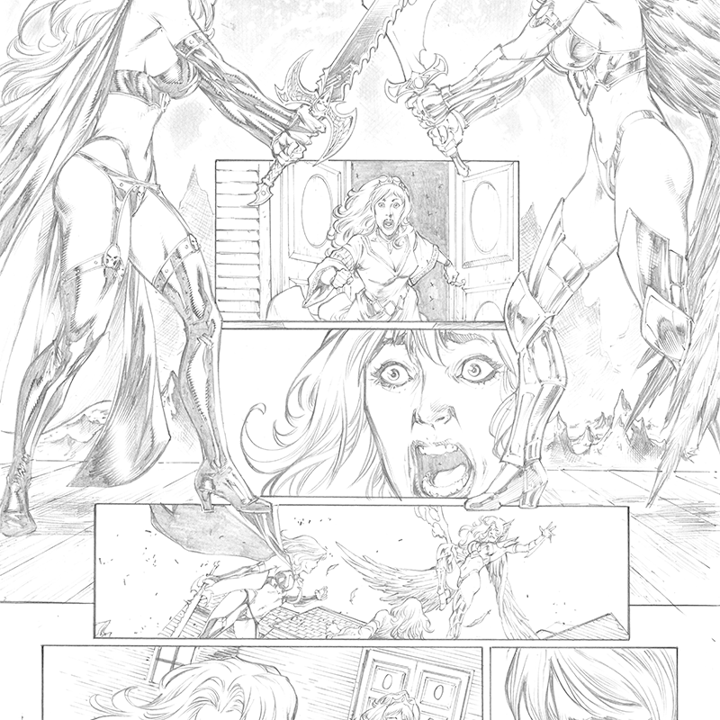 LADY DEATH: NECROTIC GENESIS #1 HITS KICKSTARTER IN 7 WEEKS!