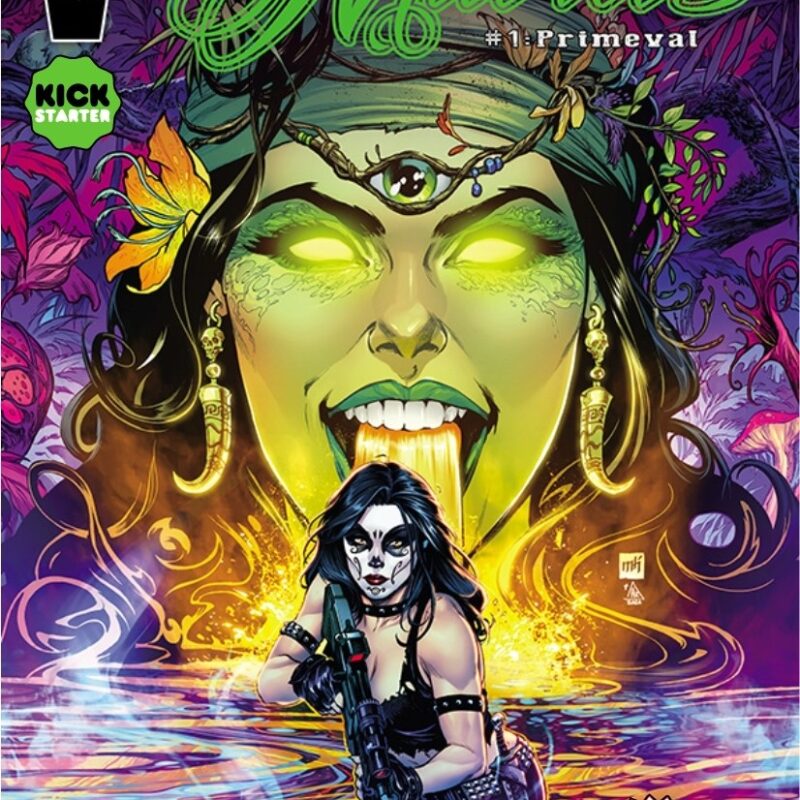 INTRODUCING THE KICKSTARTER WORLD PREMIERE OF LA MUERTA #1: PRIMEVAL!