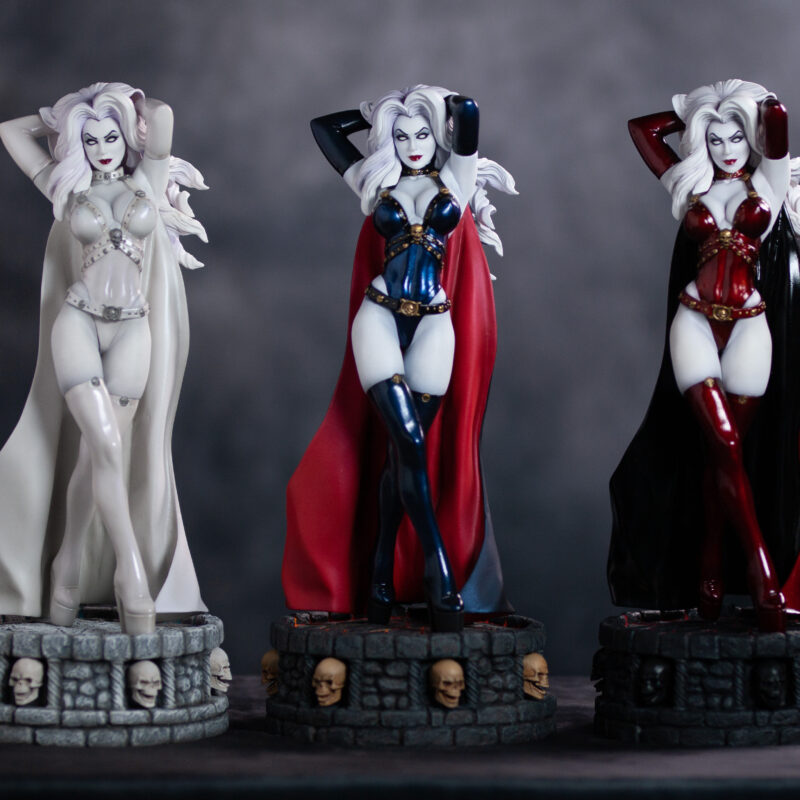 LADY DEATH MAJESTIC STATUES: COMING IN HOT!!!