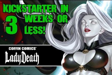 LADY DEATH: DIABOLICAL HARVEST #1 LAUNCHES IN 3 WEEKS – NEW DATE!
