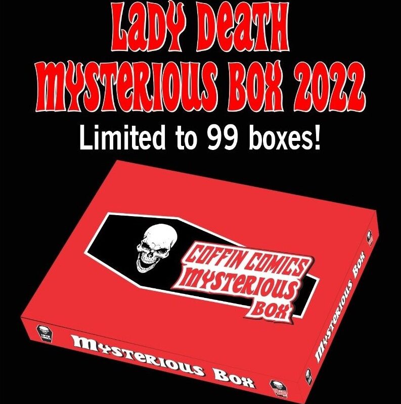 MYSTERIOUS BOX & LA MUERTA PRIMEVAL #1 – PHASE 1 KICKSTARTER EXCLUSIVES GOING LIVE THIS FRIDAY!!!