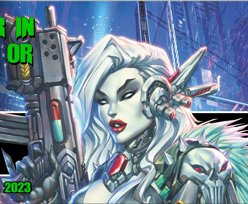 LADY DEATH: CYBERNETIC DESECRATION #1 LAUNCHES IN 4 WEEKS!