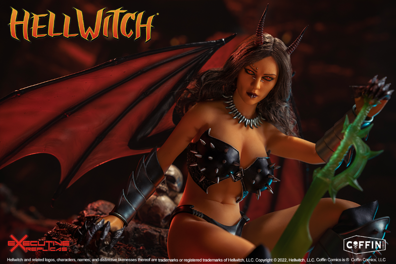 HELLWITCH 1/6TH SCALE ACTION FIGURE LAUNCHES THIS WEDNESDAY FROM EXECUTIVE REPLICAS!