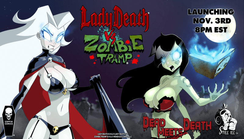 🧟⚔️ Lady Death Vs. Zombie Tramp Kickstarter, La Muerta: Devious CCS Premere, Sworn Fest 2024, and more! Read Now!