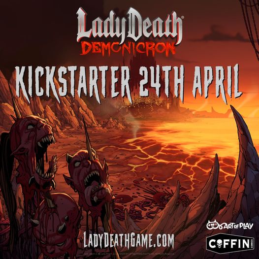 LADY DEATH: DEMONICRON – VIDEO GAME KICKSTARTER LAUNCHES IN 3 WEEKS!!!
