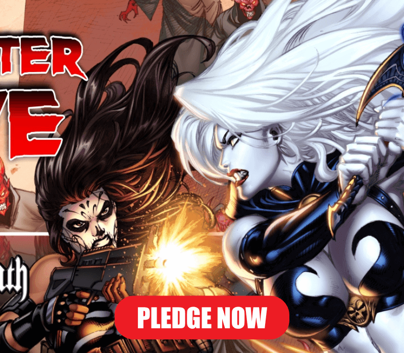Pledge Now! La Muerta / Lady Death #1: Inferno Kickstarter is LIVE!