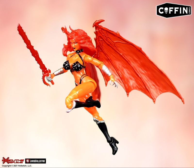 PREORDER NOW! HELLWITCH LEGACY ACTION FIGURE: HELLFIRE EDITION!