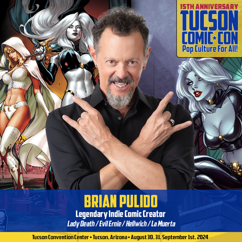 THIS FRIDAY – COFFIN COMICS AT TUCSON COMIC-CON!​