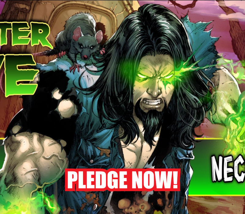 Mike Morgue: Necromorphosis #1 Kickstarter is LIVE!