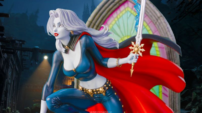 J. SCOTT CAMPBELL LADY DEATH: GOTHIC STATUE SERIES – NEW LAUNCH DATE!​