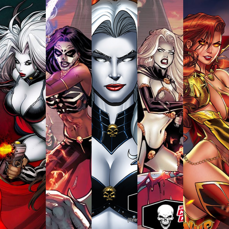 LADY DEATH & THE COFFINVERSE MYSTERIOUS BOX +  LA MUERTA / LADY DEATH: INFERNO PHASE 4!